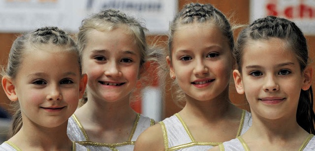 Fr Herbolzheim am Start (von links): ...raun, Charlotte Wirth und Jana Streck   | Foto: Patrick Seeger