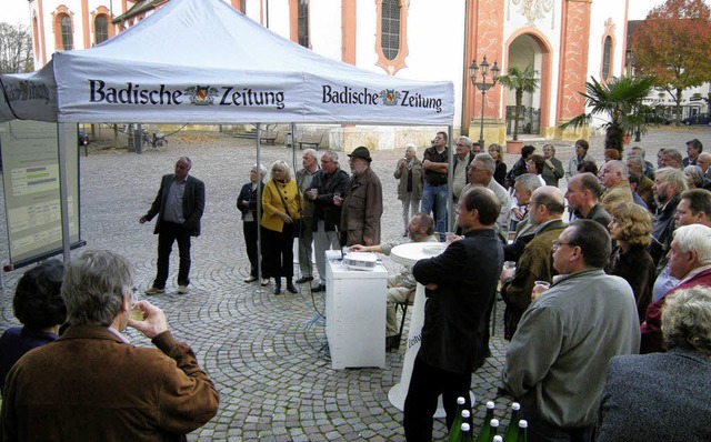 Wer macht das Rennen in berlingen: Vo...ermeister bei der OB -Wahl abschnitt.   | Foto: heike  armbruster