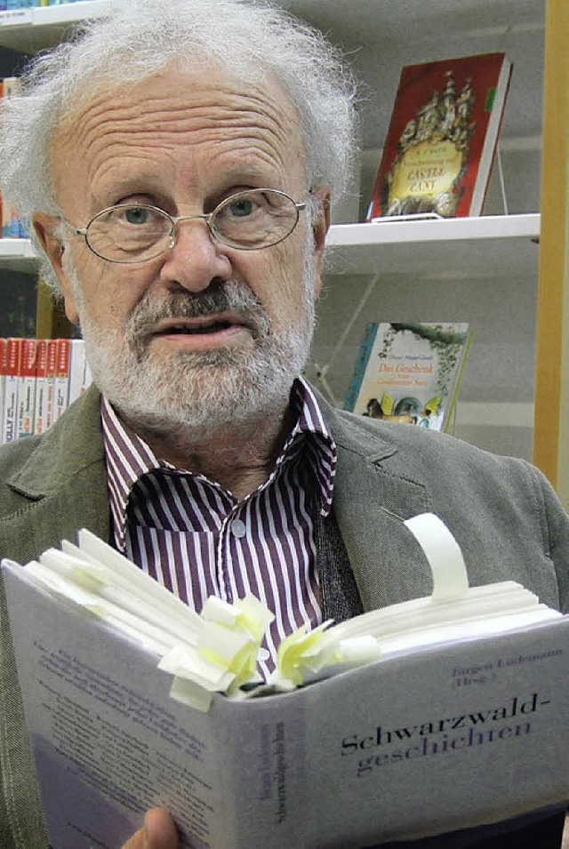 &#8222;Schwarzwaldgeschichten&#8220;: ...  in der Bibliothek in Bad Krozingen.   | Foto: SUSANNE MLLER