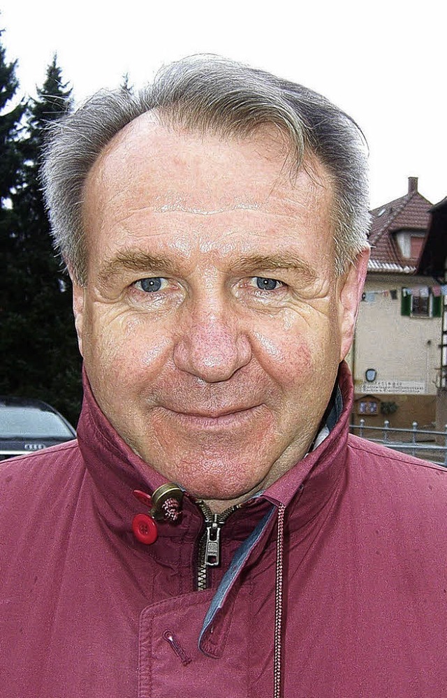 Horst Wimmer, Brgermeister von Ohlsba... demnchst sogar vor dem Landgericht.   | Foto: bz
