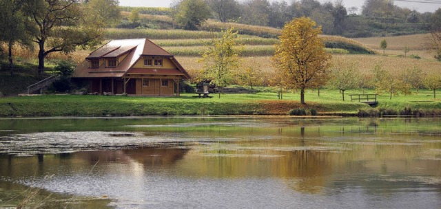 Idylle am groen Teich  im Gebiet Ober...h den Ausbau der Teichanlage bedroht.   | Foto: JULE KISS