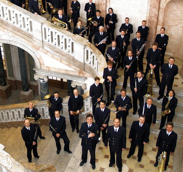 Das Bundespolizeiorchester gastiert in Efringen-Kirchen.   | Foto: BZ