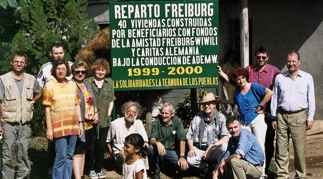 Reise Delegation der Stadt Freiburg in...stadt Wiwili in Nicaragua im Jahr 2004  | Foto: Gerhard M. Kirk