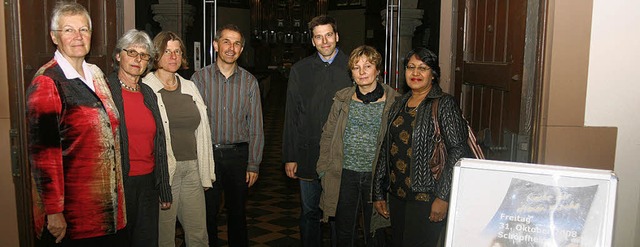 Das Organisationskomitee der Nacht der...ogon, Anne Joachimi und Yanum Peutz.    | Foto: Heiner Fabry