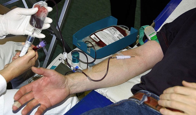 Blutspender helfen Leben retten. Zur A... Bonndorf waren 198 Spender gekommen.   | Foto: Sebastian Barthmes
