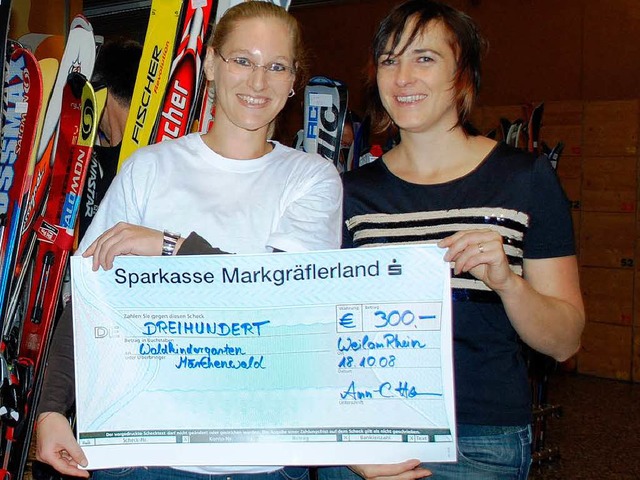 <Bildtext>Sportwartin Ann-Cathrine Ham...ldkindergarten Mrchenwald </Bildtext>  | Foto: Tina Saur