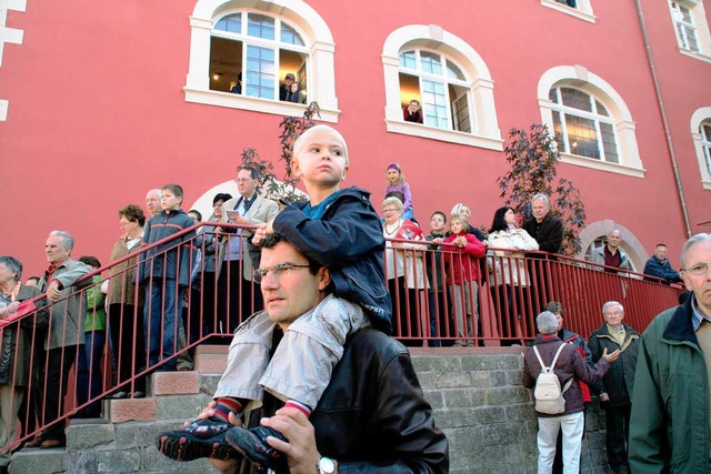 Bei der Erffnung  | Foto: Erika Sieberts