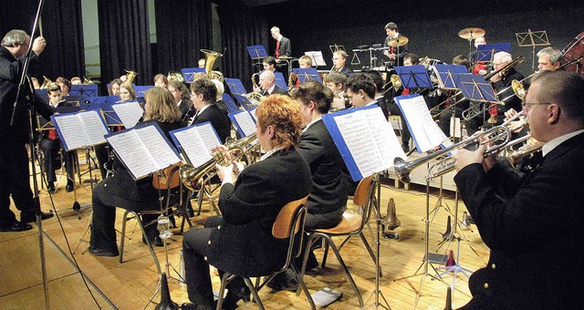 Groe Unterhaltung bot die Sulzburger Stadtmusik beim Herbstkonzert.  | Foto: MPS