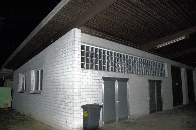 Das gemeindeeigene Schlachthaus in Lau...sschlachtungen genutzt werden knnen.   | Foto: Dietmar Noeske