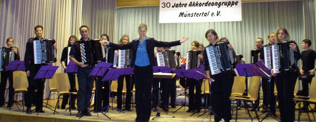 Stellte sich beim Jubilums-Herbstkonz...n Vorgngers Michael Huck anknpfte.    | Foto: Gross