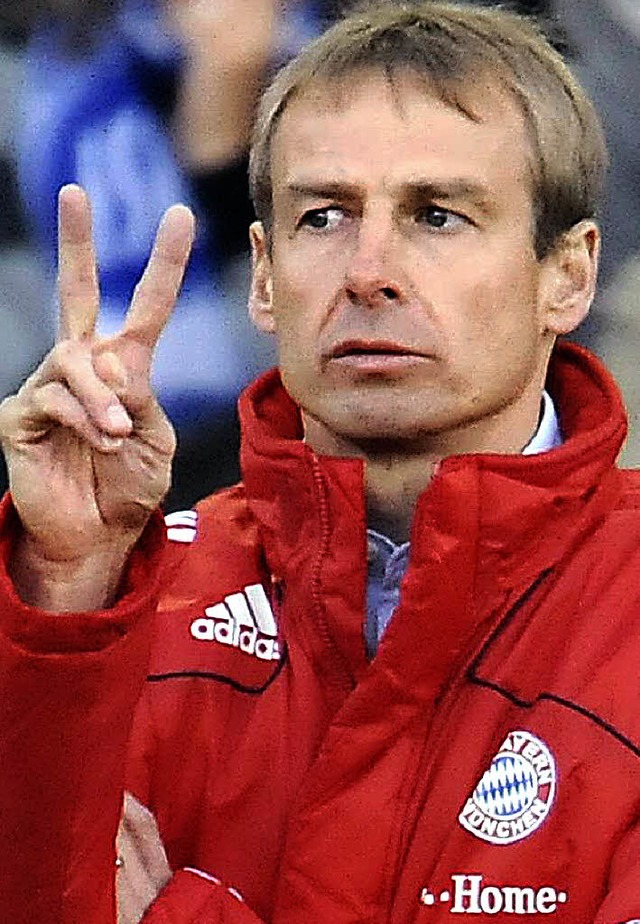 Optimistisch: Jrgen Klinsmann  | Foto: ddp