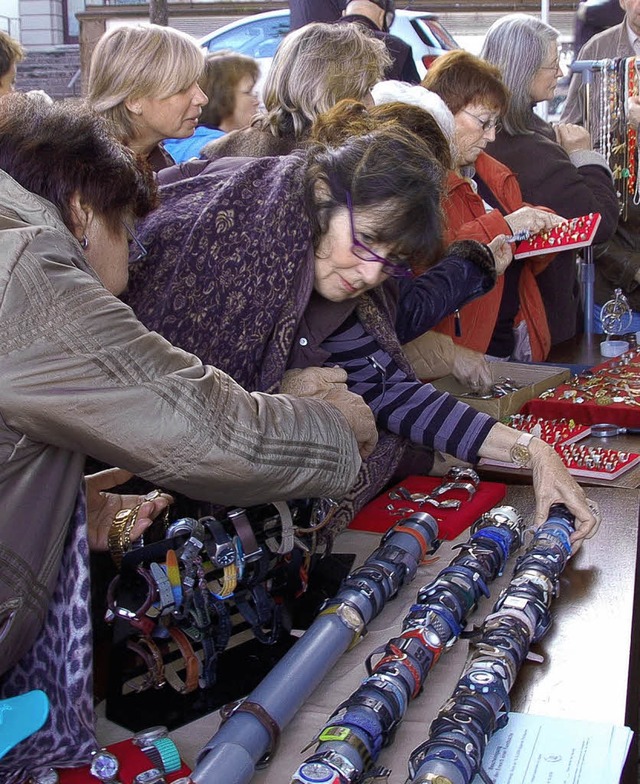 Besonders  begehrt:  Uhren  und  Schmuck    | Foto: Sigrid  umiger