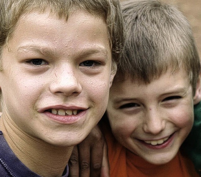 Kinder im Heilpdagogischen Hort der Waisenhausstiftung Freiburg  | Foto: Margrit Mller