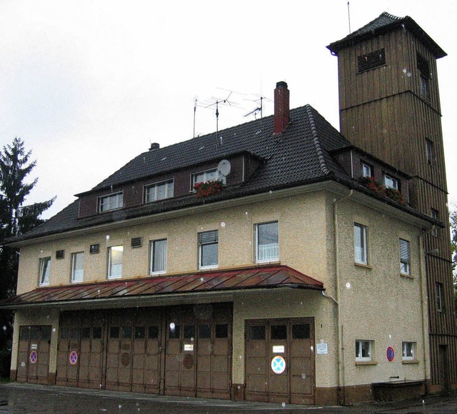 Das alte Feuerwehrgertehaus in Murg w...ch in den nchsten Jahren abgerissen.   | Foto: Michael Gottstein