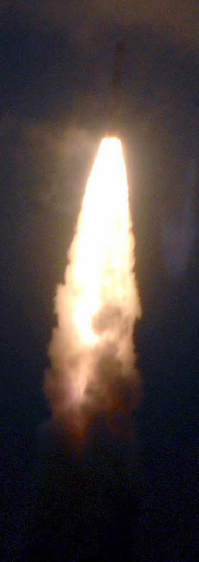 Am Mittwoch frh hob die Sonde Chandrayaan-1 ab.   | Foto: dpa