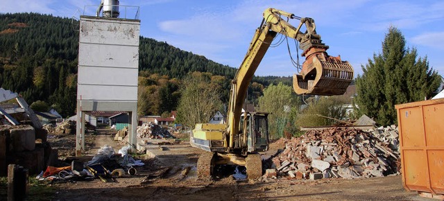 Nach dem Abriss der Firmengebude soll...uf dem Areal eine Wohnbebauung geben.   | Foto: BZ