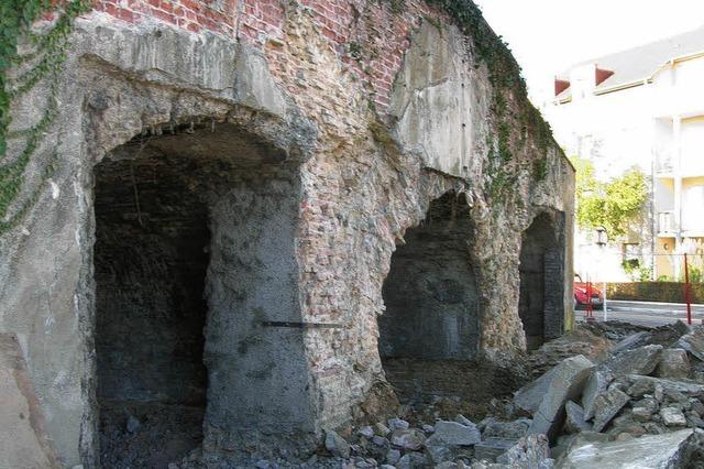 Festung versank in Schutt und Asche