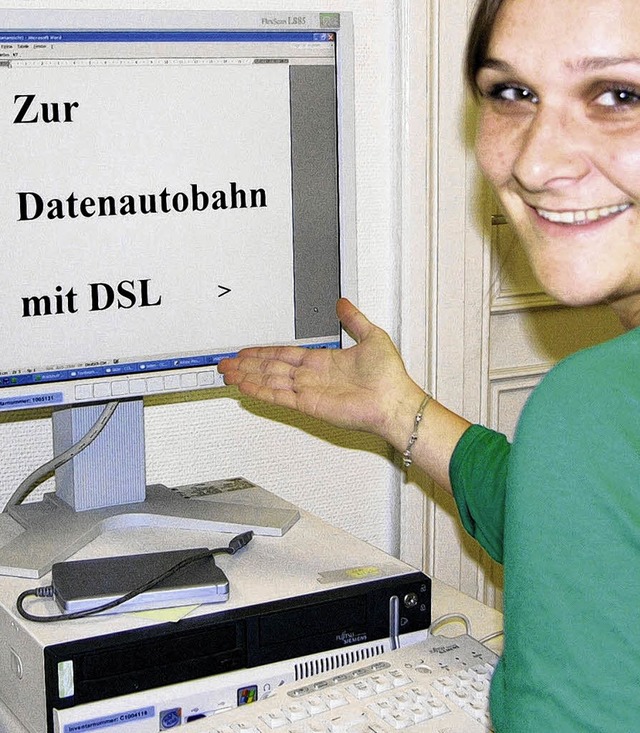 Die Versorgung mit schnellem Internet (DSL) ist auch in Steinen ein Thema.    | Foto: Josef Maier/BZ-Archiv