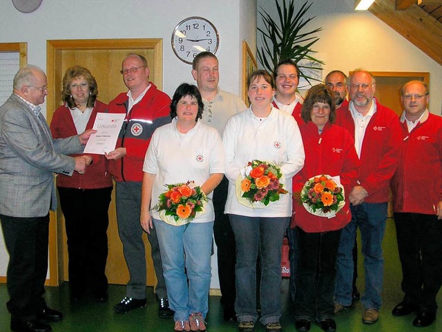 Unzhlige Stunden ihrer Freizeit inves...svereins in den Dienst am Mitbrger.    | Foto: Christiane Sahli