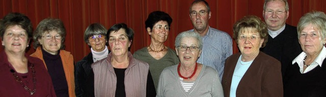 Maria Baier, Helga Hufschmid, Margot M...rauen- und Krankenpflegefrdervereins.  | Foto: jrn kerckhoff