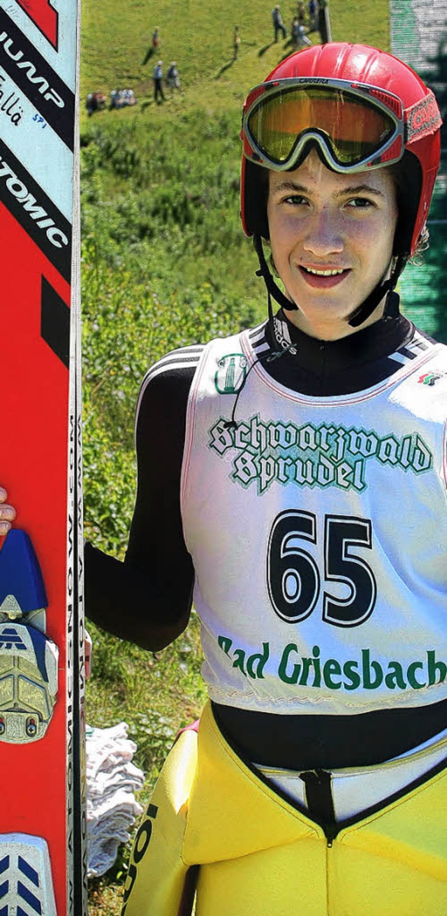 Bester Baden-Wrttemberger in Berchtesgaden: der 18-jhrige Jonas Faller  | Foto: Helmut Junkel