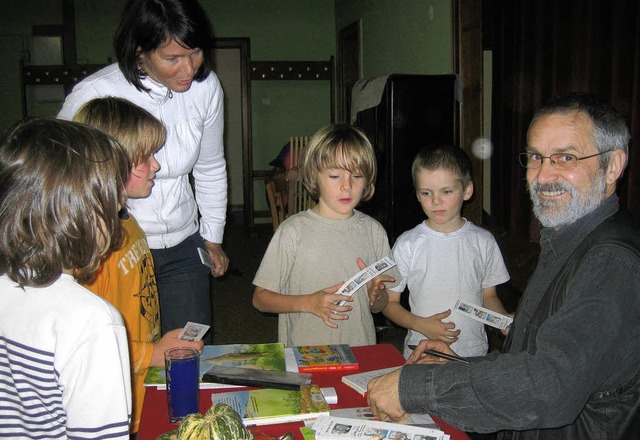 Spa hatten die Kinder bei der Lesung ...lbrunn anlsslich des Fredericktages.   | Foto: privat