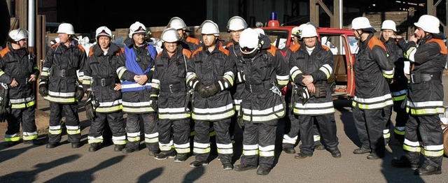 Seit 50 Jahren ist die  Werkfeuerwehr ... um einen  angenommenen Schwelbrand.    | Foto: Chymo