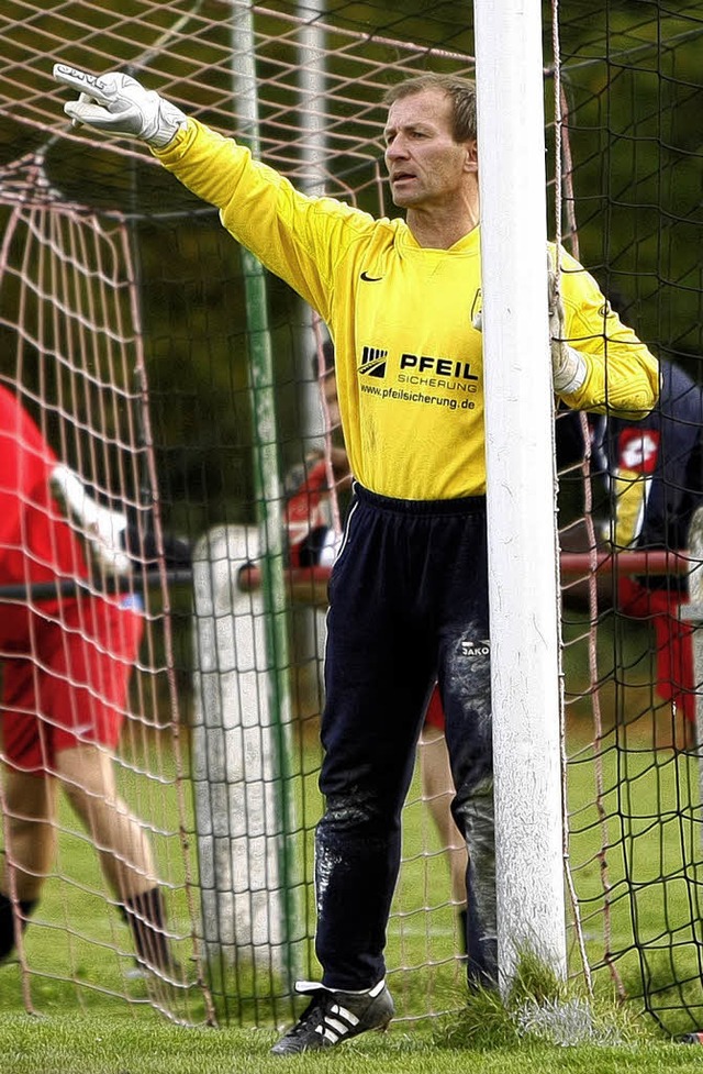 Klaus Waslikowski: Alter schtzt vor Leistung nicht.   | Foto:  Faruk nver