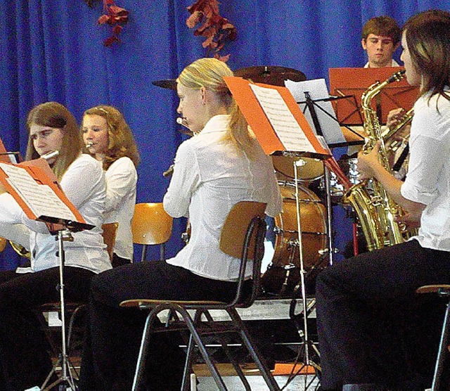 Viel Beifall erhielten die jungen Musiker beim Jugendvorspiel.   | Foto: bz