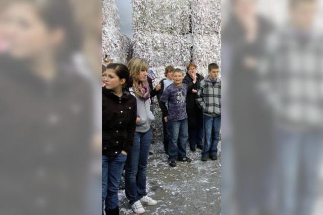 Recycling ist in Frankreich ein wichtiges Thema