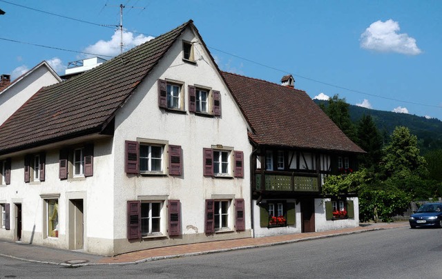 Das Dorfmuseum (Hebelhaus) in Hausen s...merneuerung auch abgeschlossen ist.     | Foto: Klaus Brust