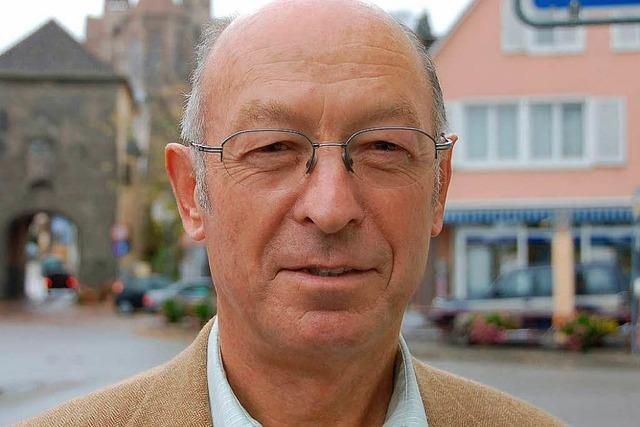 Baudezernent Horst Wolf geht in Pension