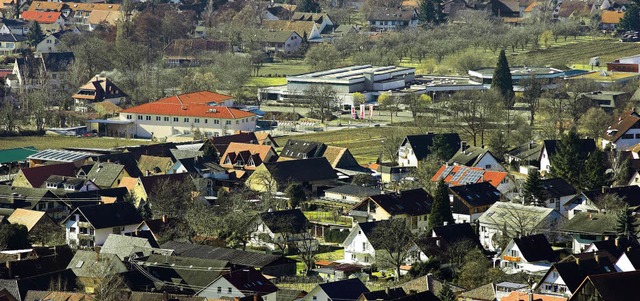 Wie soll sich die Ortsmitte von Ehrenk...ufstellung des  Flchennutzungsplans.   | Foto: BZ-Archiv/Gollrad