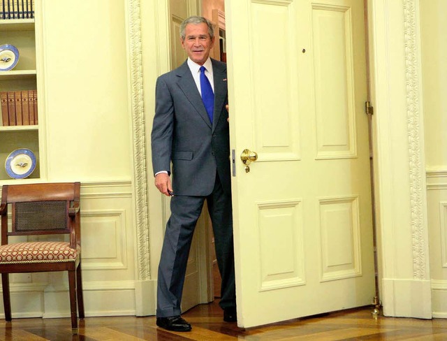 Der bekannteste Profiteur des amerikan... bisher: George W. Bush im Weien Haus  | Foto: dpa