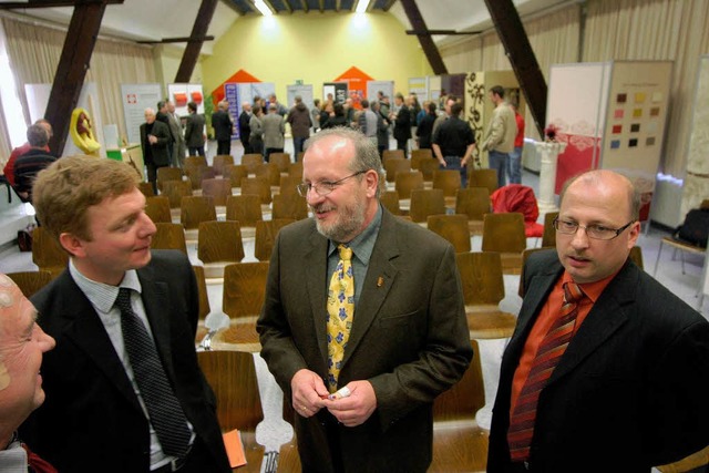 Erste Gesprche in der Rolle des neuen...ard Kohler (Landratsamt Ortenaukreis).  | Foto: Bastian Henning