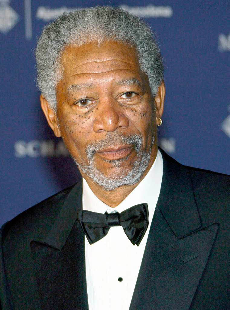 Auch Oscar-Gewinner Morgan Freeman steht hinter Barack Obama.