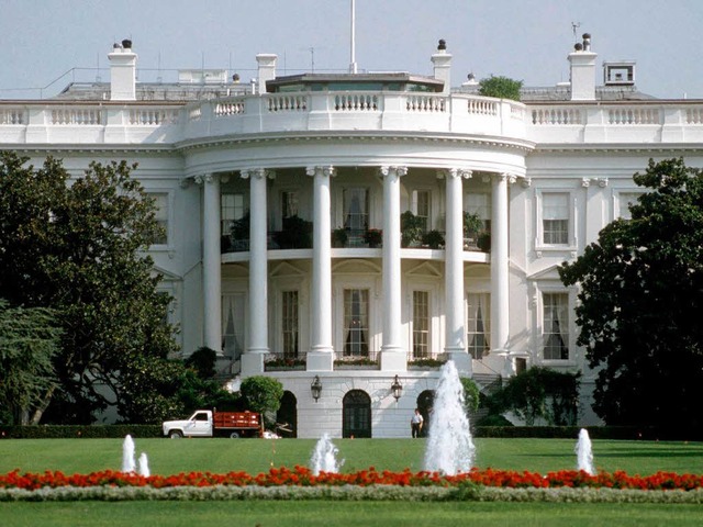 Hier wird der neue Prsident Barack Obama bald wohnen und arbeiten.  | Foto: Udo Bernhart