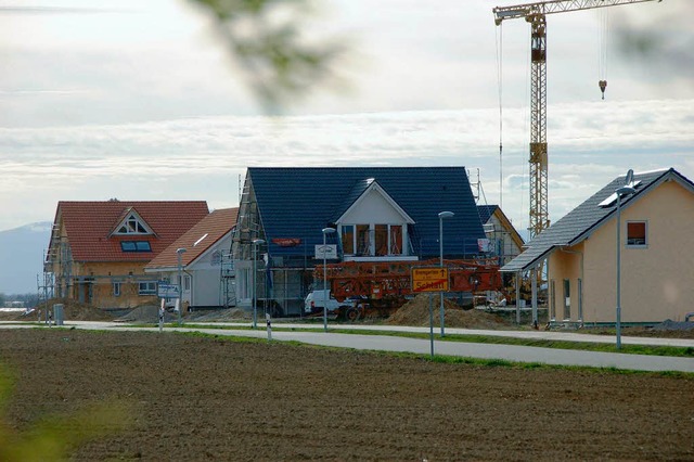 Wohneigentum wird auch durch die Stadt...ern erhalten bevorzugt Baugrundstcke.  | Foto: Markus Donner