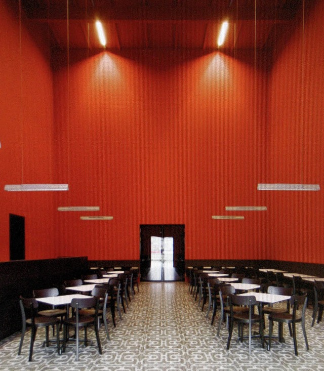 Das von Vitra eingerichtete Restaurant der Kunsthalle    | Foto: Vitra