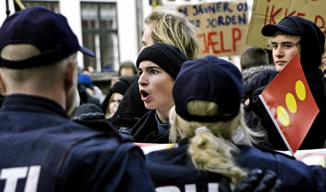 Vergangene Woche gab es wieder Demonstrationen in Christiania.  | Foto: dpa