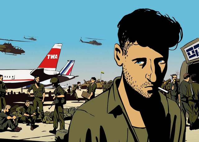 Kriegserlebnisse als Dokumentar-Comic: &#8222;Waltz with bashir&#8220;  | Foto: bz