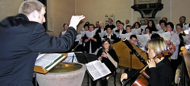Musik zum Reformationstag prsentierte...Leitung von Emanuel Jauch</Bildtext>.   | Foto: Michael Haberer