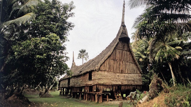 Prachtvoll: das Geisterhaus in Palambei   | Foto: michael obert