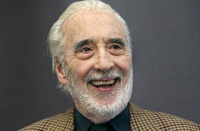 Htte auch  gerne Dr. No gespielt: der Brite Christopher Lee (86).   | Foto: dpa