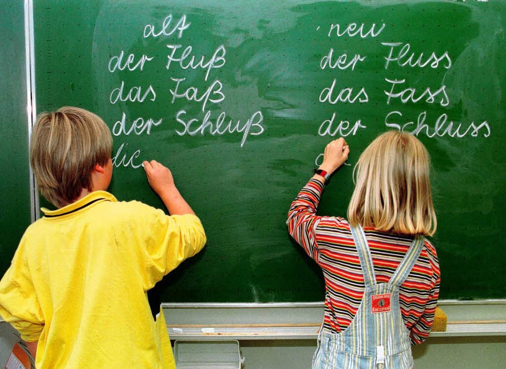 Eines der Probleme: leseschwache Schler.  | Foto: JOERG SARBACH