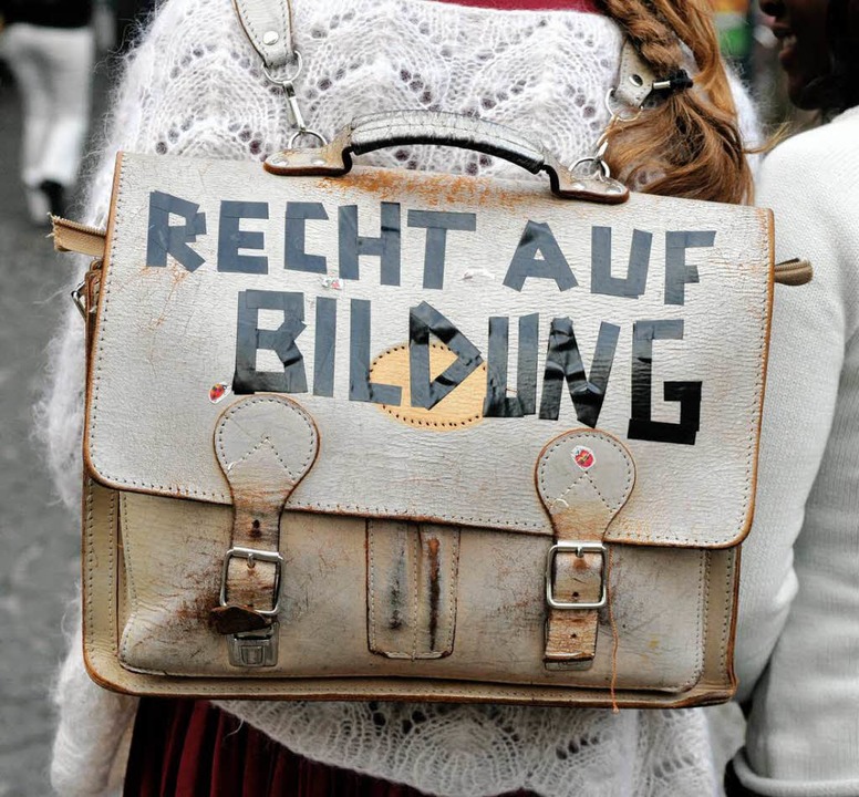 Das Recht auf Bildung nutzt nichts, wenn die Qualitt nicht stimmt.  | Foto: Ingo Schneider