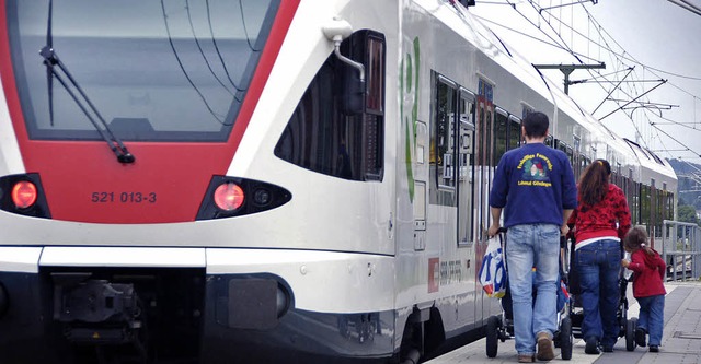 Das Projekt Regio-S-Bahn Lrrach nhert sich zunehmend  Endkostenstnden.   | Foto: Daniel Gramespacher