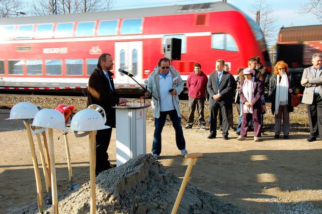 Gestern erfolgte  sdlich  der Haltest...elektronischen Stellwerks der Bahn.     | Foto: Sigrid umiger