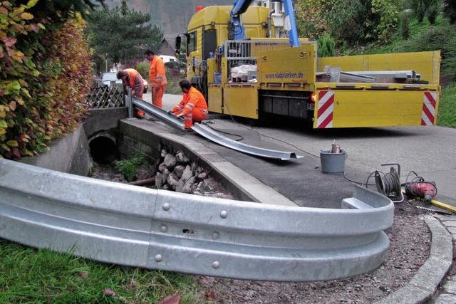 Leitplanken fr mehr Sicherheit