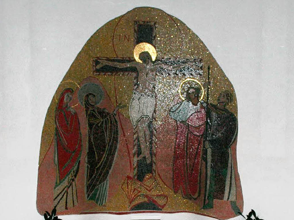 Altarbild in der Kapelle des Bruder-Klaus-Krankenhauses.